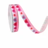 Corazones rosa-multicolor-1cm*10yds