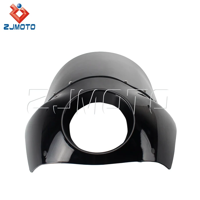 ZJMOTO 11'' Tall Fairing Windshield Kit for Harley Sportster