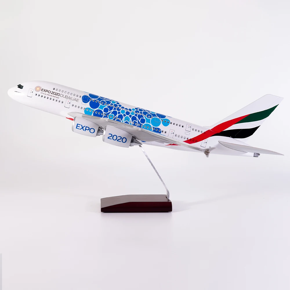 Emirates Airlines EXPO 2020 Airbus A380 Model Airplanes