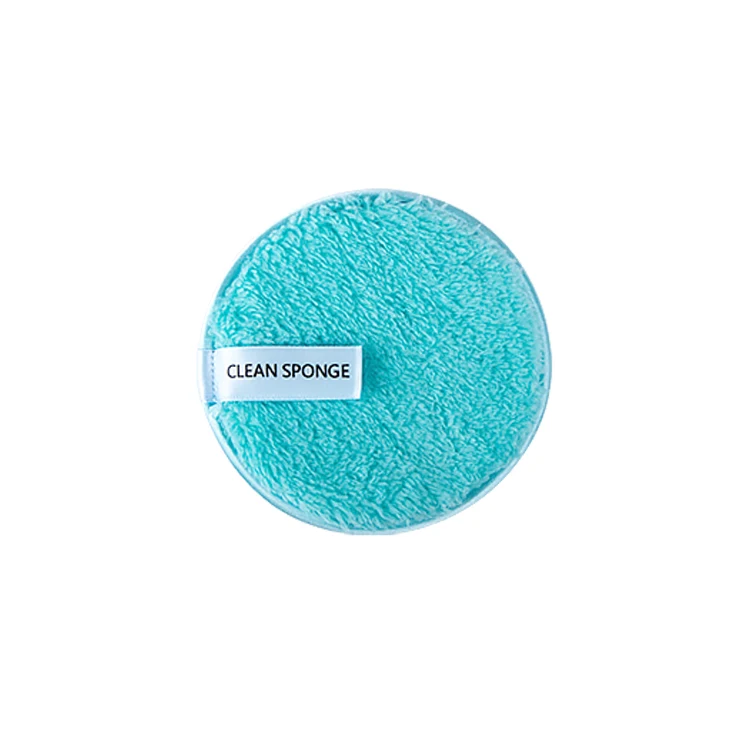 Microfiber Makeup Remover Pads Facial Cleansing Puffs Reusable Makeup Remover Pads for Heavy Makeup