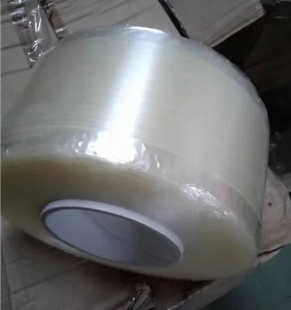 Adhesive clear Carry Handle Tape Roll 5000m X 25mm for Mineral Water Pack
