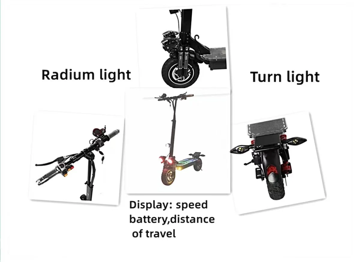 Factory Direct Sales Two Wheels Electric Scooter Adults 500w 1000w