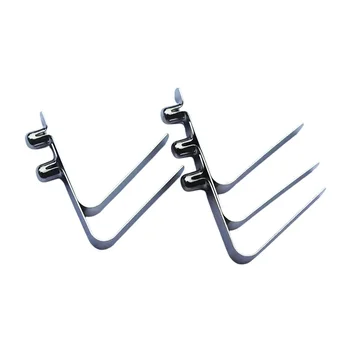 Manufacturer customized wholesale metal spring clips for spring steel pipes stainless steel V-shaped spring clips for pipes