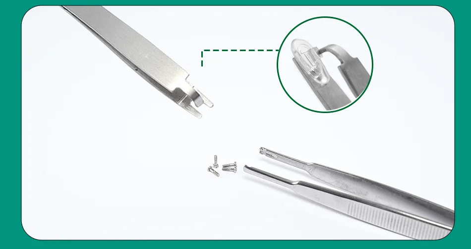 Tweezer Clip Screw Tweezer Screw Notched Glasses Accessories