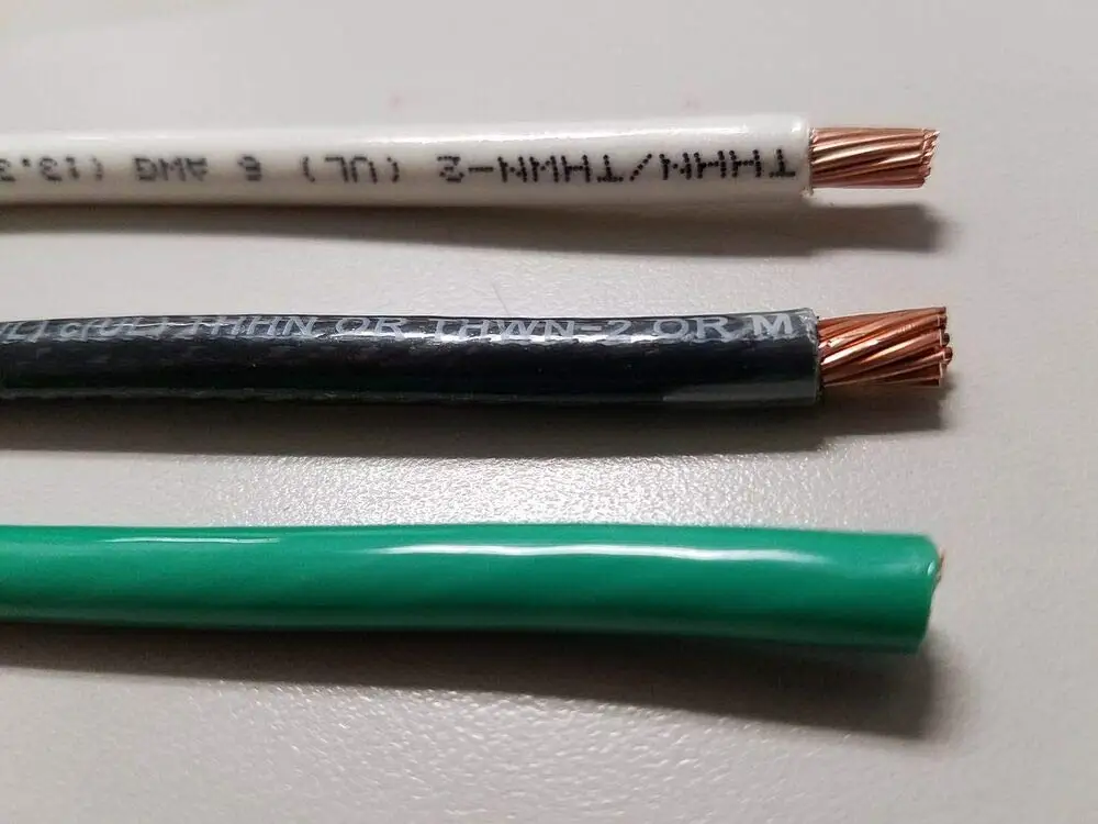 Electrical 10 AWG Solid Cable THHN THWN-2 Stranded Copper Building Wire Gauge Price Per Foot