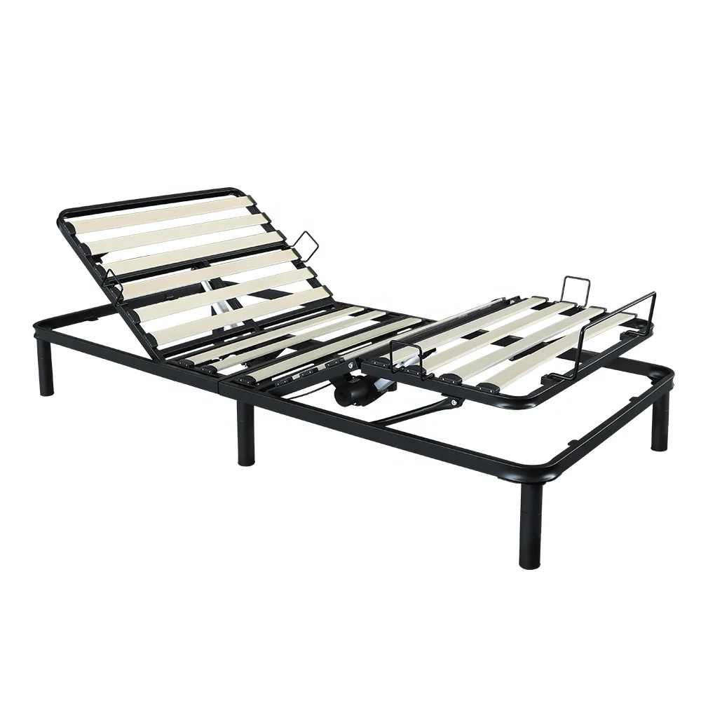 electric adjustable bed bases - buy adjustable bed,wood slat bed