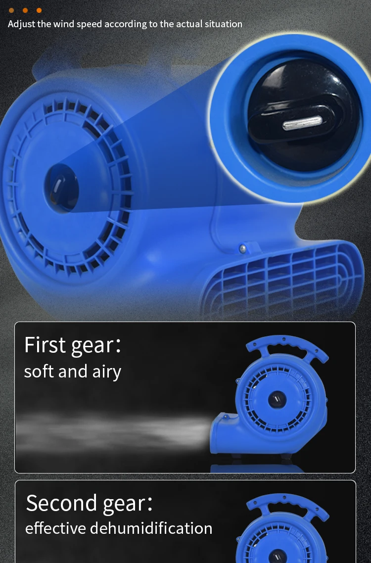 Industrial Portable Electric Hot Air Blower Commercial Carpet Dryer