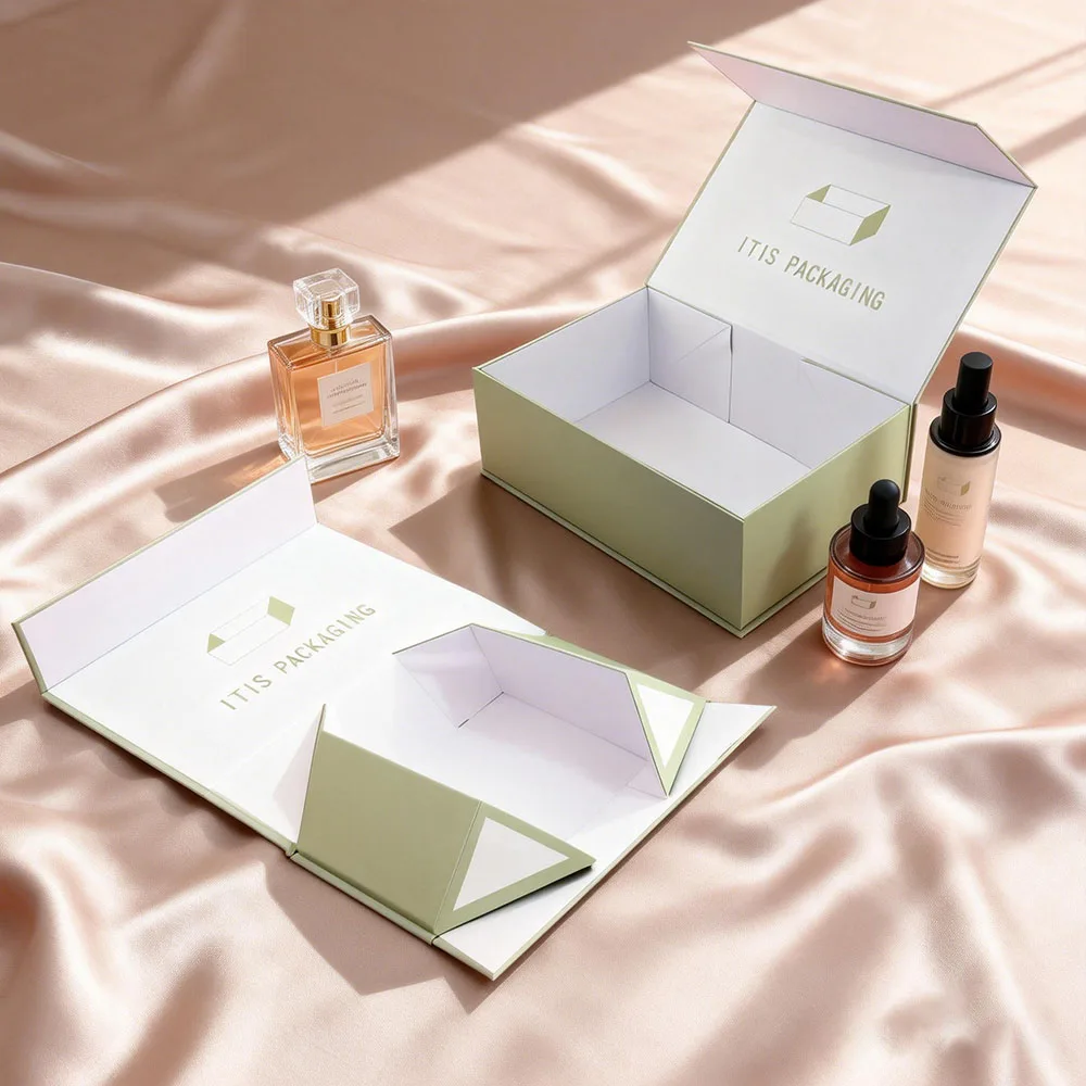 Écrin à Parfum Magnétique Façonné à la Main - Création Sur-Mesure et Écoresponsable