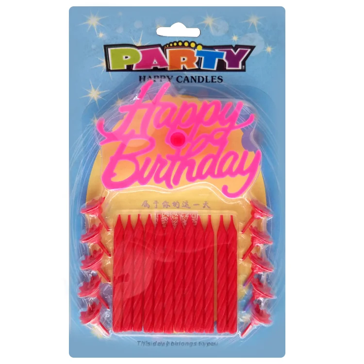 Birthday Decoration Party Decorations Happy Birthday Candle Making