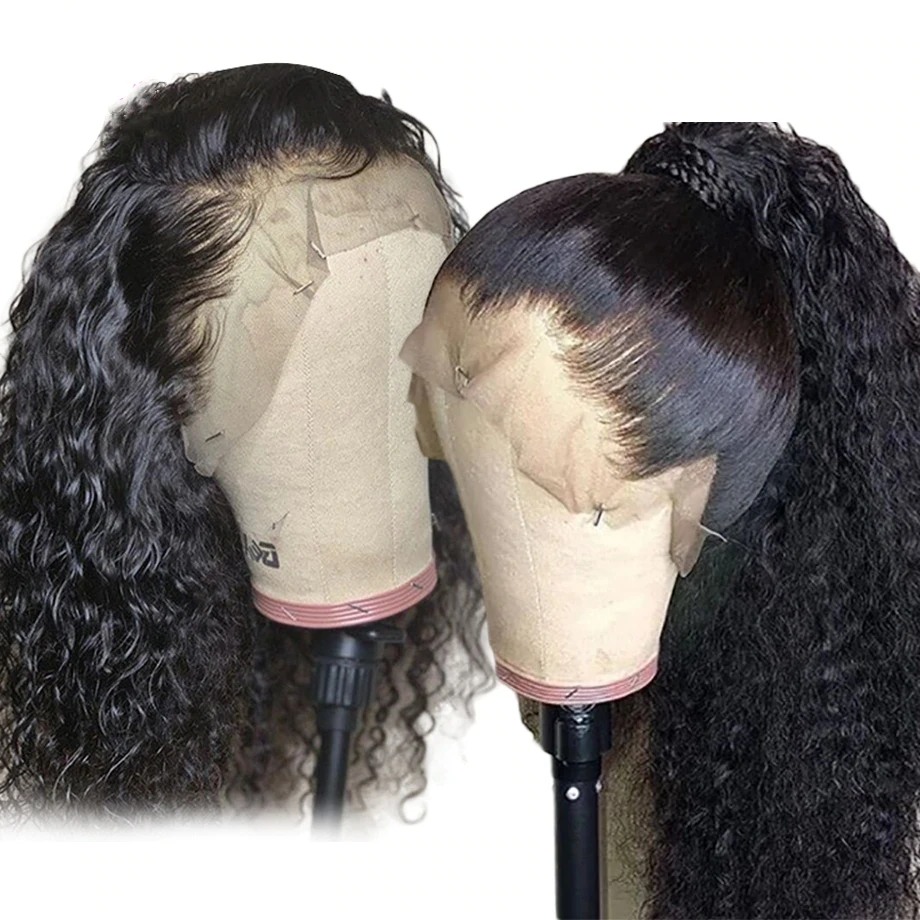 glueless 360 lace human hair wigs