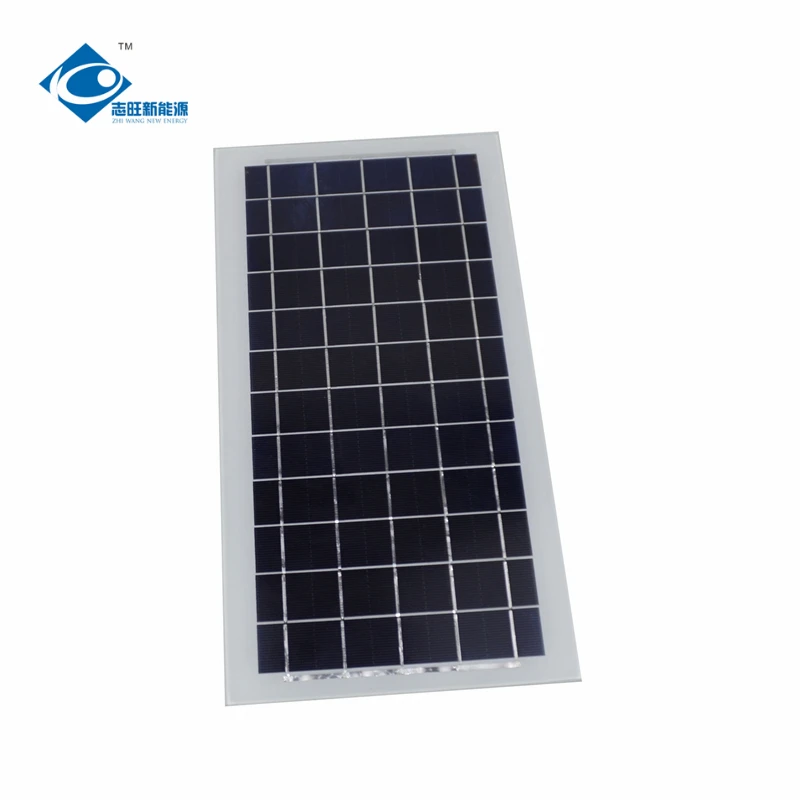 6V Glass Lamination Solar Panel ZW-9W-6V Mini Portable Solar Panel Charger 9W Home Solar Energy Systems