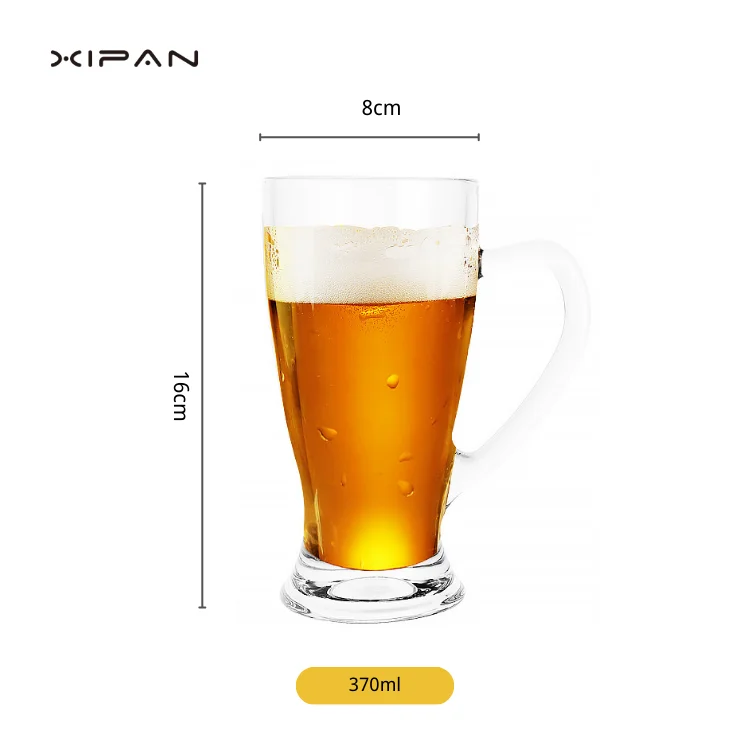 Wholesale Custom Logo Beer Glasses Set Pilsner Pint For Men Bar