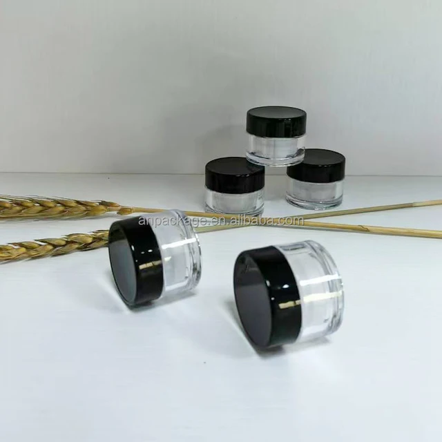 Super March Hot Sale Containers for Cosmetics Empty Cream Jar Round  Unique Shape Hand Lotion Refillable Face Cream Plastic Jar