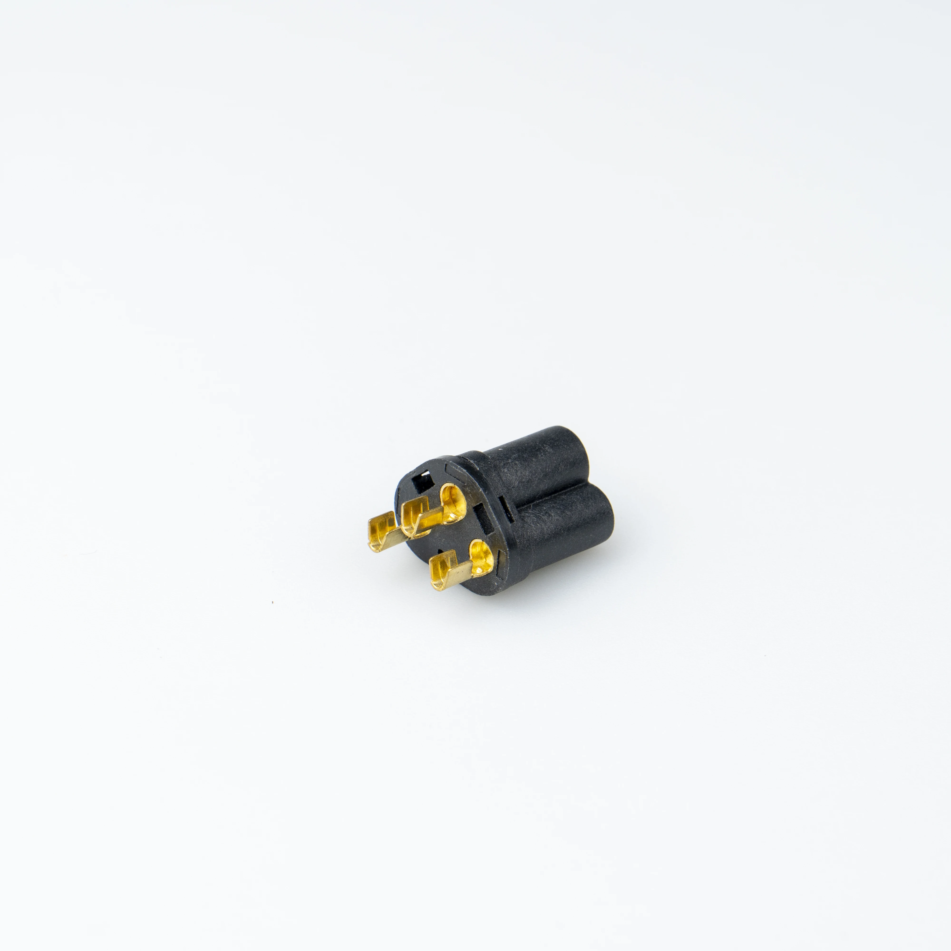 IEC C5 Female Connector Plug Inserts for Power Cord  Copper & PBT Material, Durable Cloverleaf Connector