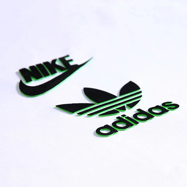 Пользовательский логотип, тепловая печать, 3D Тепловая печать для рукоделия, футболка, силиконовая переводная наклейка для одежды