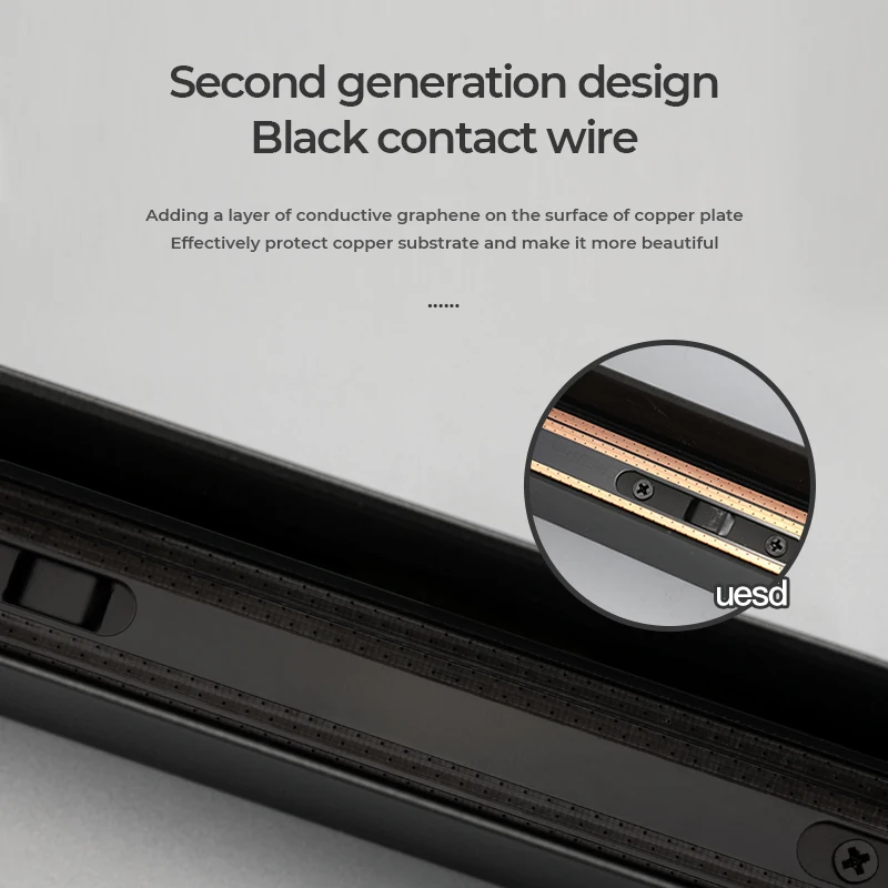 Линейный магнитный умный Регулируемый Трековый светильник без оправы