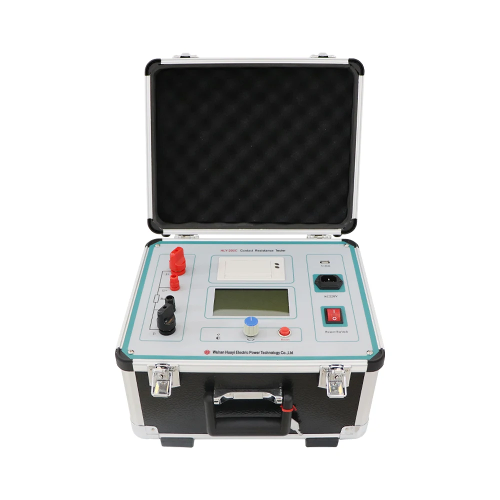 Breaker CRM Test Circuit Breaker Contact Resistance Test Analyzer