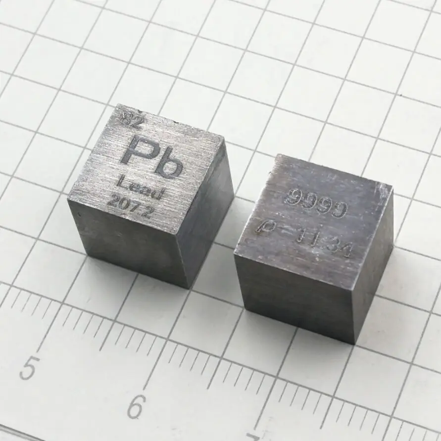 Molybdän Metall Cube 10mm Density Cube 99.99% Pure For Element Collection 