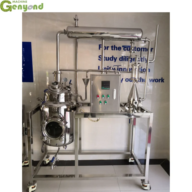 Plant Essential Oil Distiller Leaves Seeds Essential Oil Extraction Equipment