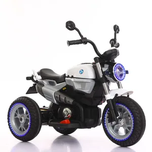 Wholesale Small Baby Riding Rechargeable 2*6V Electric Tricycle Wheel Car Children's Plastic Motorcycle From Supplier