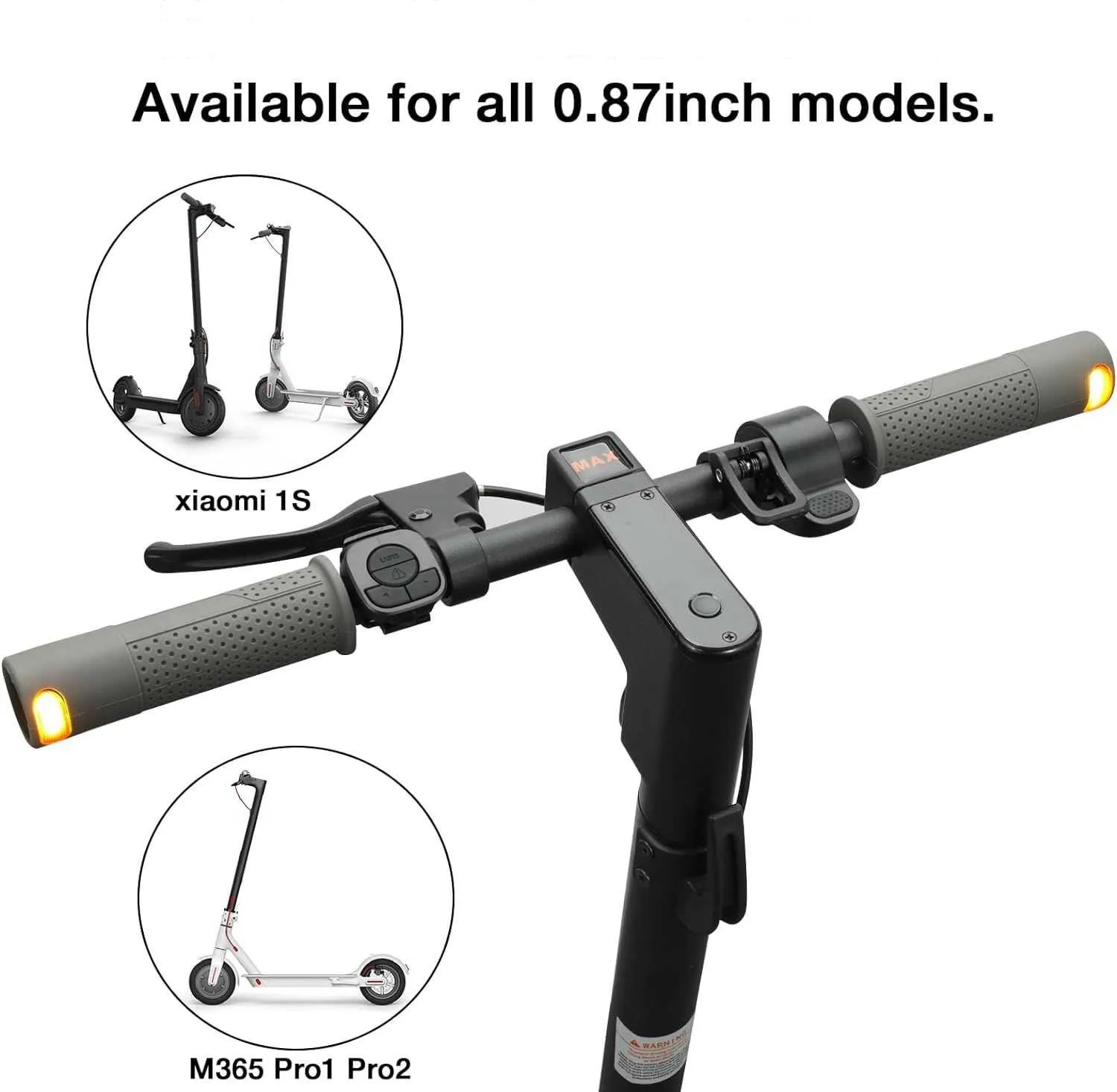 Universal handle grip touch signal Lights For iscooter xiaomi ninebot scooter patinete electrico