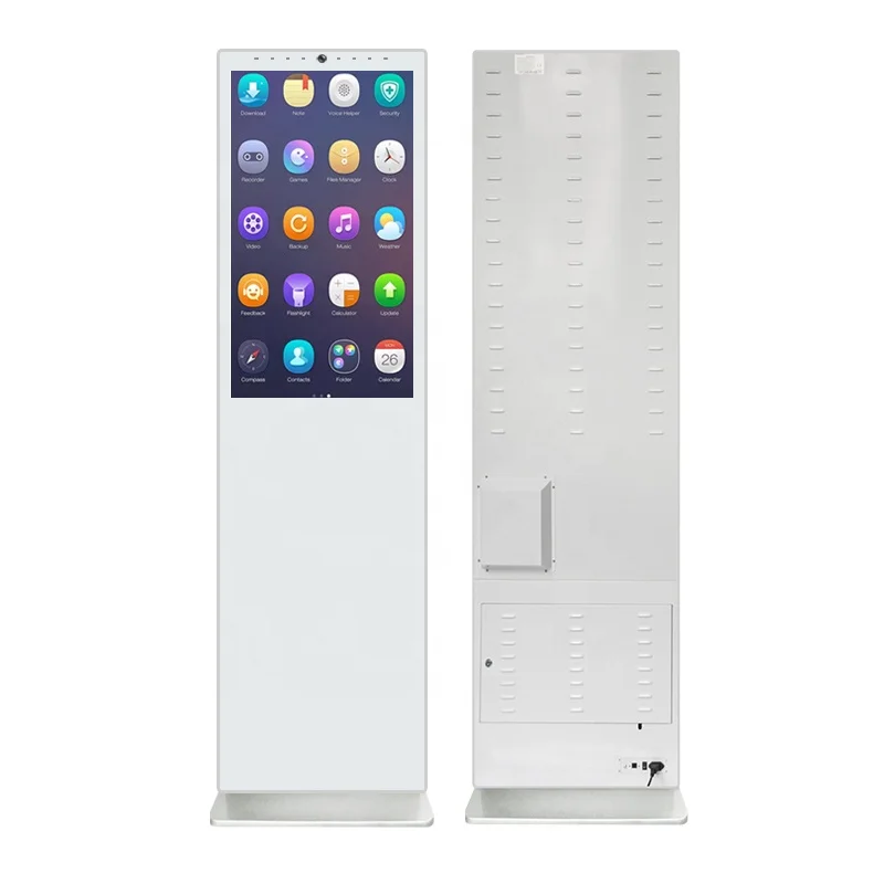 49inch Touch Screen Self Service Payment Machine Kiosk Camera Microphone Interactive Smart Totem with Thermal Printer