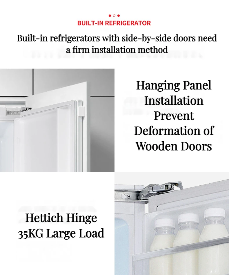 Ascoli Builtin Refrigerator 305l Refrigerated 230l Frozen Aircooled