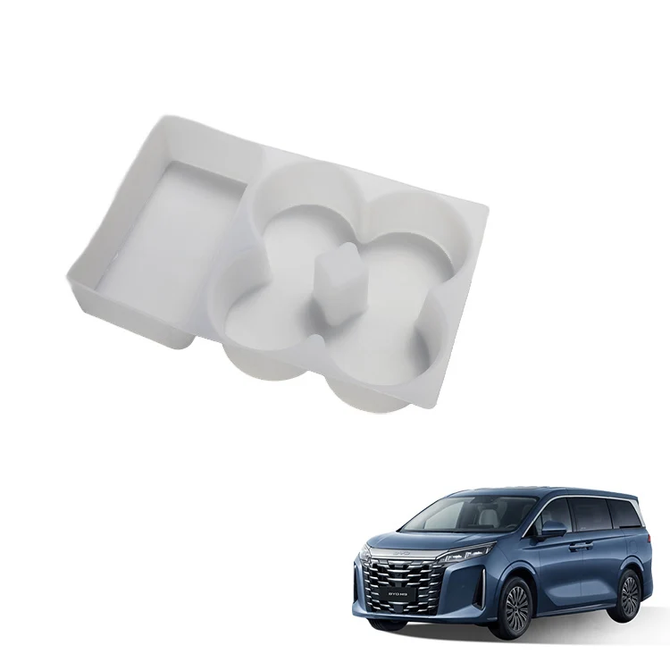 Car Accessories for BYD Xia M9 Silica Gel Refrigerator Compartment Cup Holder New Energy Vehicle Interior Accessories