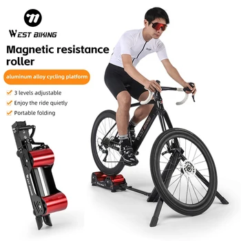 Indoor Smart Trainer Stand for MTB | Magnetic Resistance Roller