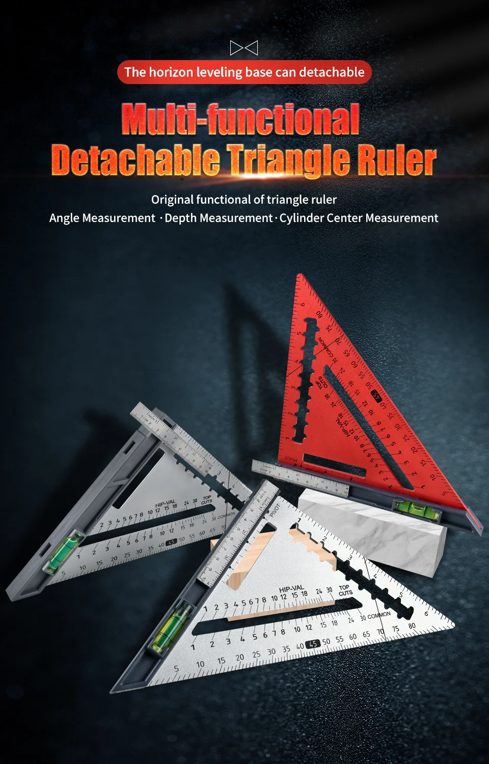 Dt Triangle Ruler Triangle Ruler - Multi-Functional Measuring Tool for Engineers