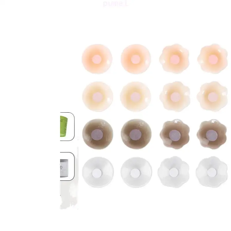 Invisible Silicone 6.5 Small Breast Patch Self Adhesive Breast Cover Invisible Breast Sticker Soft Nipple Cover