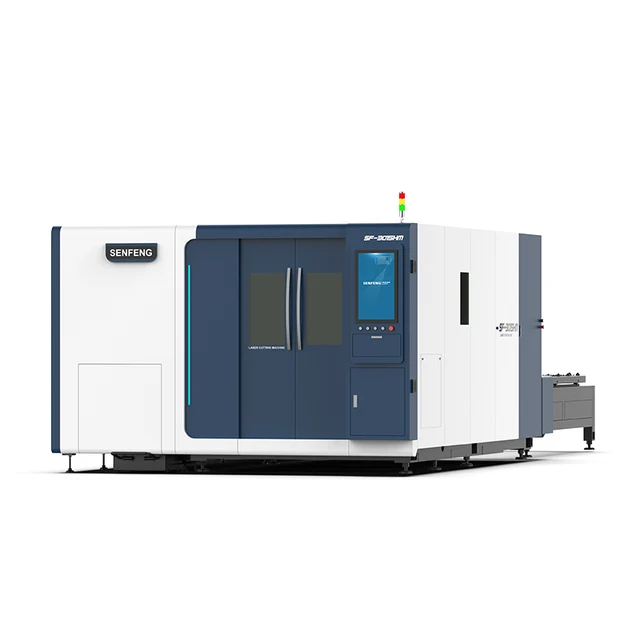 High-Power 12kw Fiber Laser Cutting Machine Automatic Control System Boci Laser Head Popular Sale for Metal AI BMP