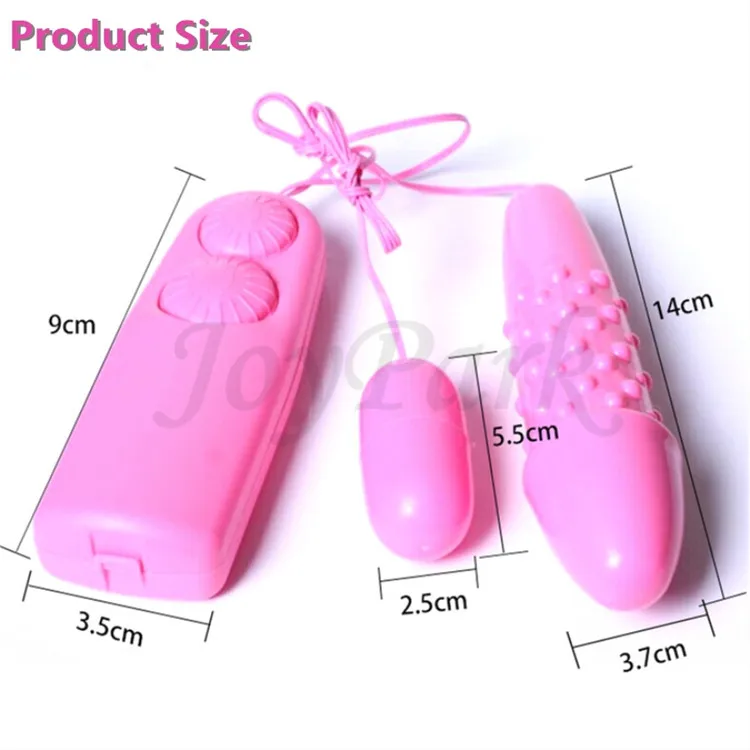 Popular Cheap Female Sex Toy Clitoral Stimulator Double Jump Egg Vibrator Mini Vibrating Bullet Love Bullet Jump Egg for Women