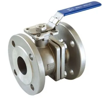 Q41F-16 German Standard 2 Pc Ball Valve Fire Protection SS304 316L Stainless Steel Flanged Ball Valve