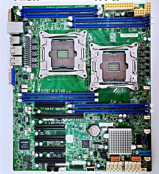 Suitable for Supermicro X10DRL-i Dual  X99 E5V3V4CPU Server Assembly Motherboard NVME Split U2 Home Mute C162chip