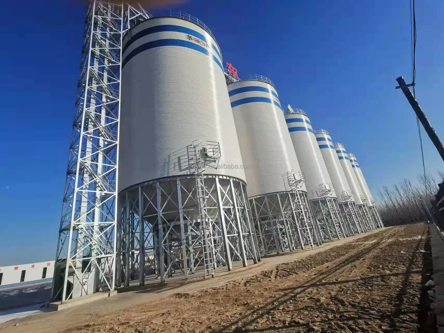 Good Price Grain Storage Silos Maize Soybean 500t 1000t 2000t 3000t