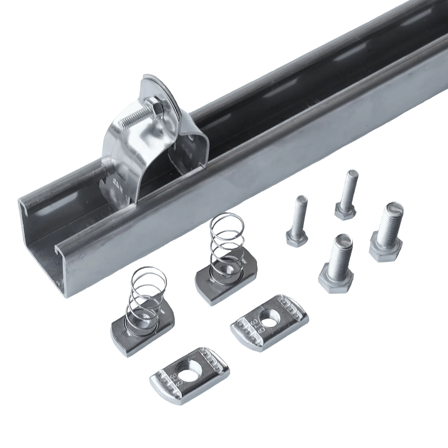 HDMANN 1 5/8" X 1 5/8" Unistrut Slotted Channel