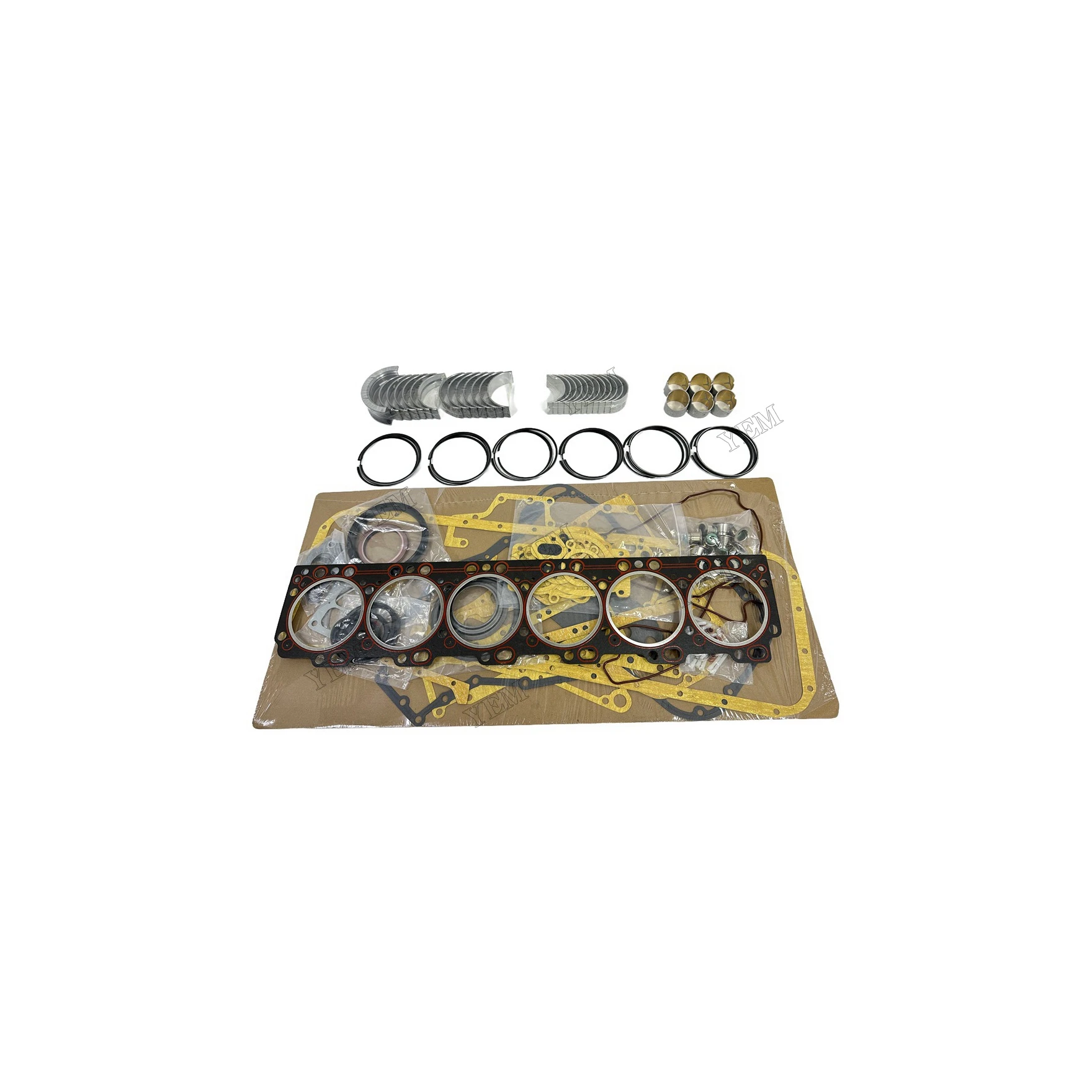Overhaul Kit With Rings Set Fits for 6CT OEM Engine Parts