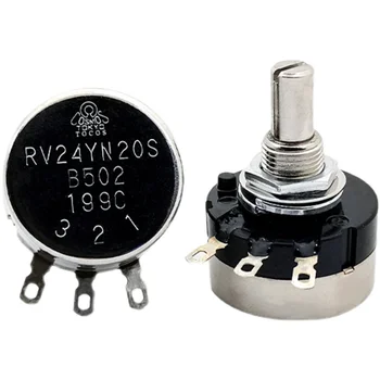 RV24YN20S Potentiometer - 1M Ohm, Single-Turn, Adjustable RV24YN20S Potentiometer - 1M Ohm, Single-Turn, Adjustable