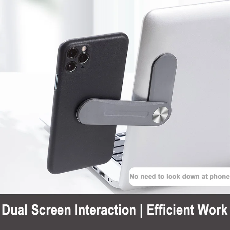 Accessories Computer Expansion Adjustable Laptop Side Mount Clip Magnetic Mobile Phone Holder