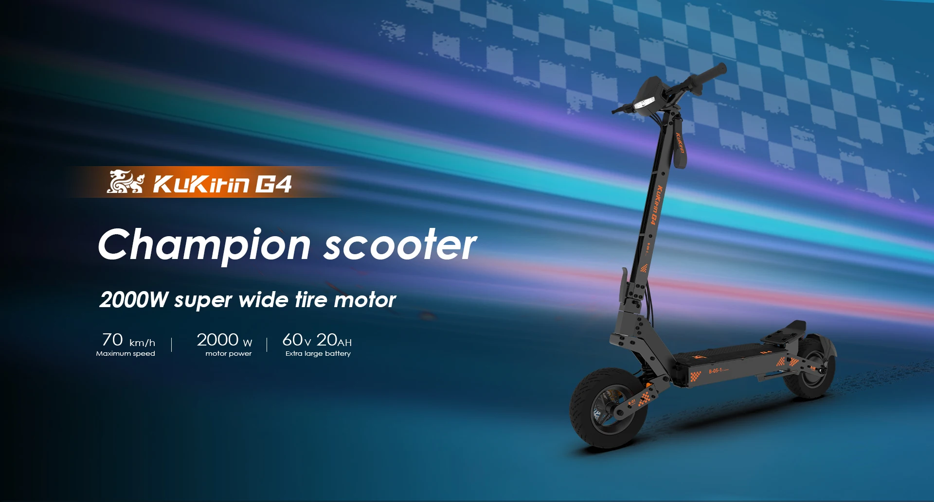 Drop Shipping EU Warehouse for G4 2000W 60V 20Ah Electronic DC Brushless Motor 70km/h Foldable Powerful Fast Electric Scooter