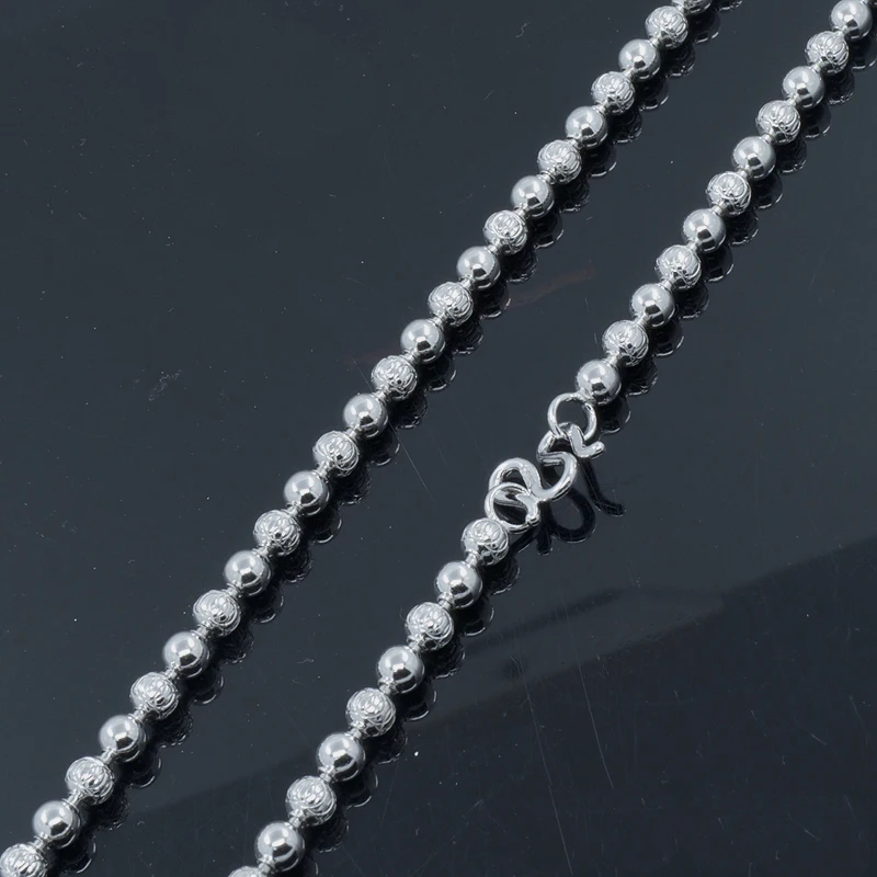 925 Sterling Silver 22inch 4mm Ball 