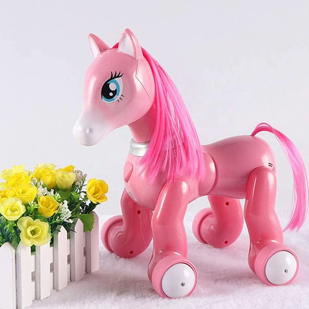 Fun Electric Robot Horse Pet 1031A Remote Control Robot Toy Interactive Smart RC Horse Toys for Children
