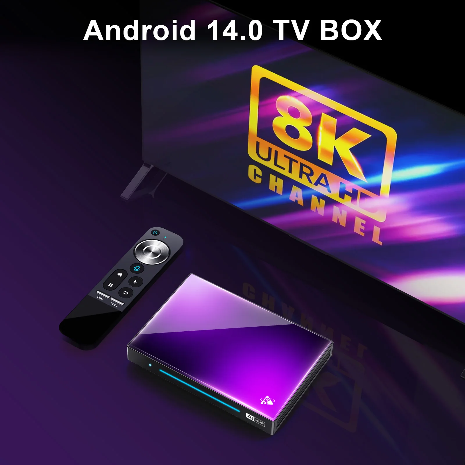 Newest H96 Max Rk3576 Android 14 Tv Box 8K Set Top Box Octa Core Media Player Ai Smart Tv Box