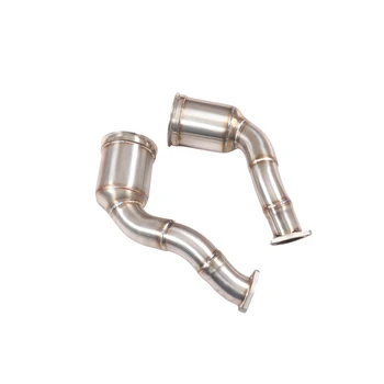 YT High-Performance Stainless Steel Exhaust Downpipe for Audi RS6 RS7 C8