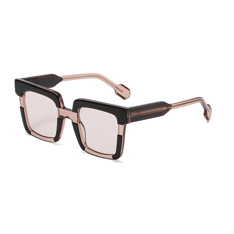 High Quality Sunglasses Manufacturer Small Orders Trendy Fashion Designer square Sunglasses