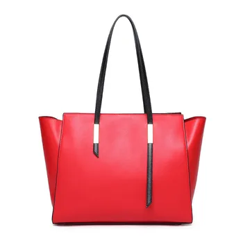 2022 custom luxury big office branded hand bags ladies genuine leather luxury quality tote handbag