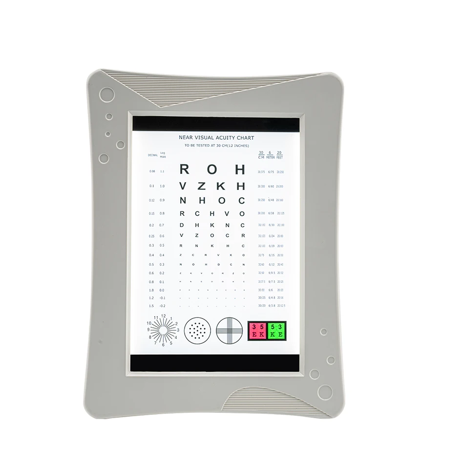 HL-1 Optical Equipment Near Vision Chart With Led Light Vision Eye Test Chart