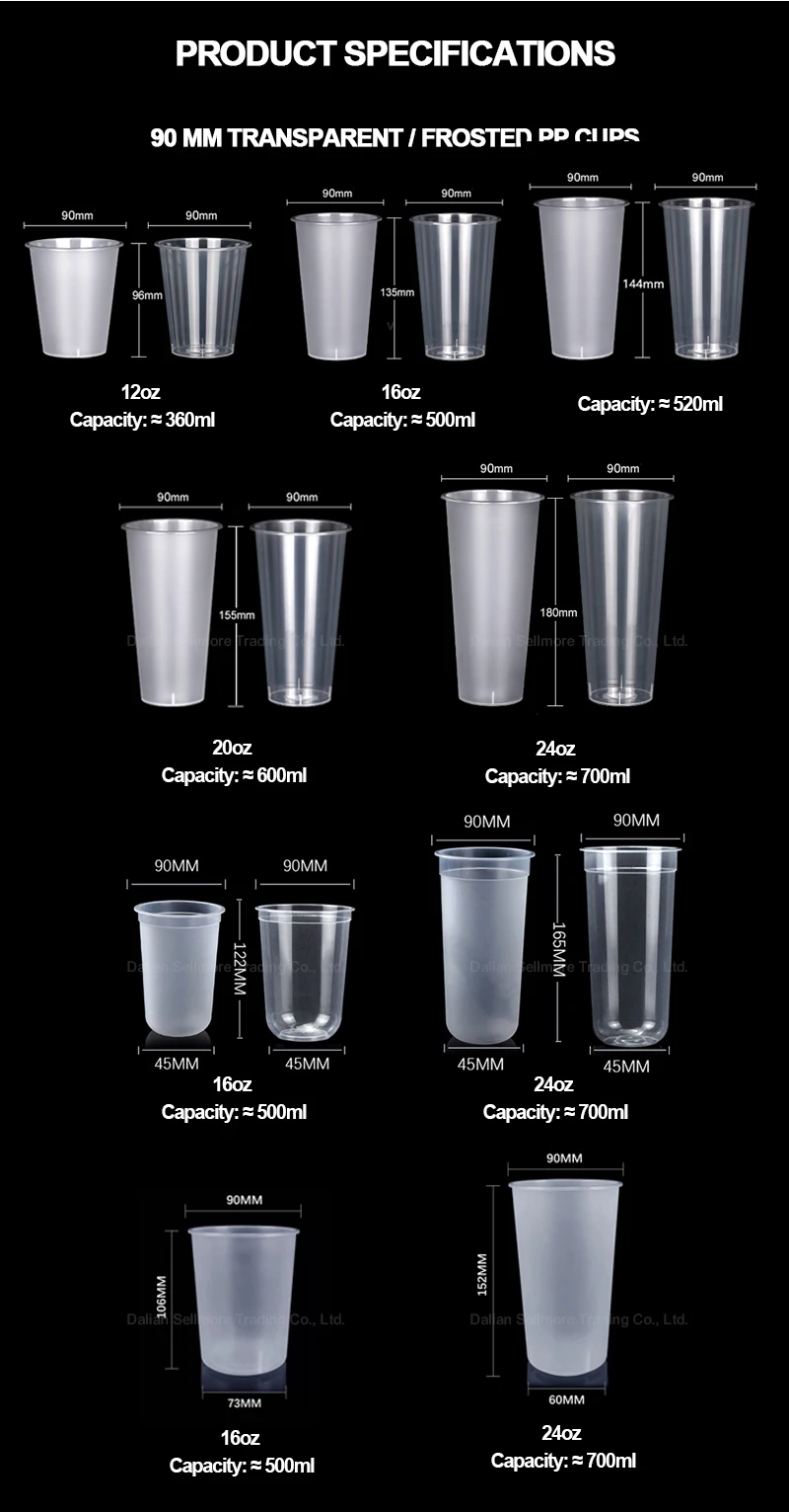 Product dimensions