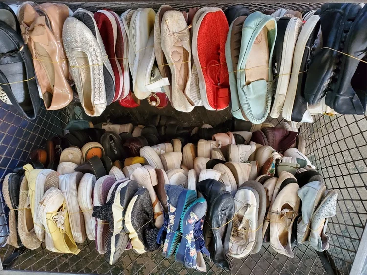 25 kg Bale Mixed Second Hand Shoes Grade-A Men Women Sneakers Used Shoes